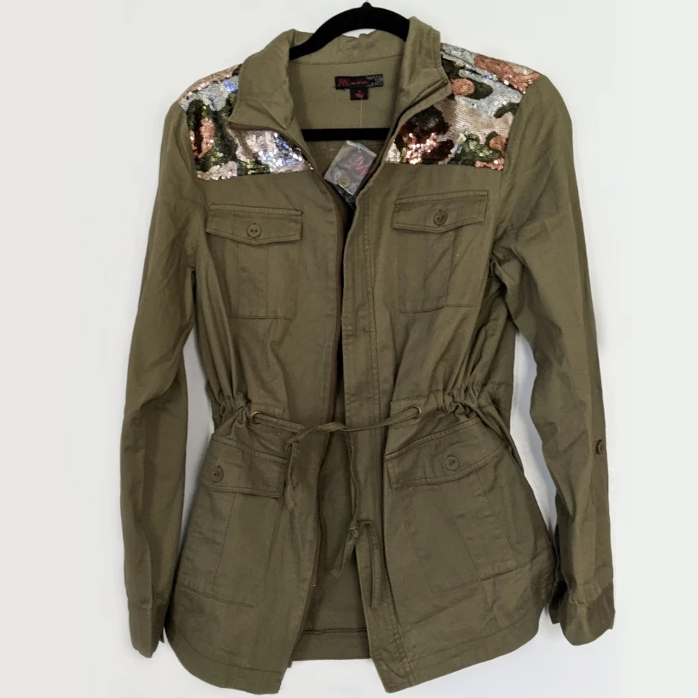 Green Sequined Jacket